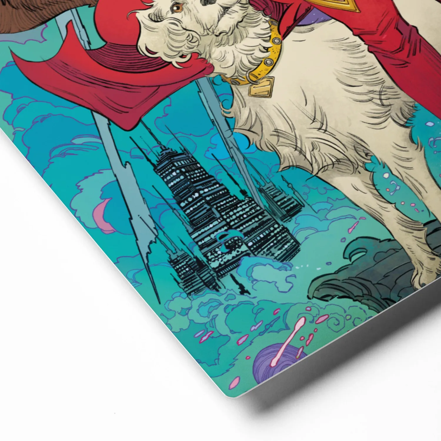 Batman Supergirl (2026 Movie) metalltrykk Supergirl og Krypto