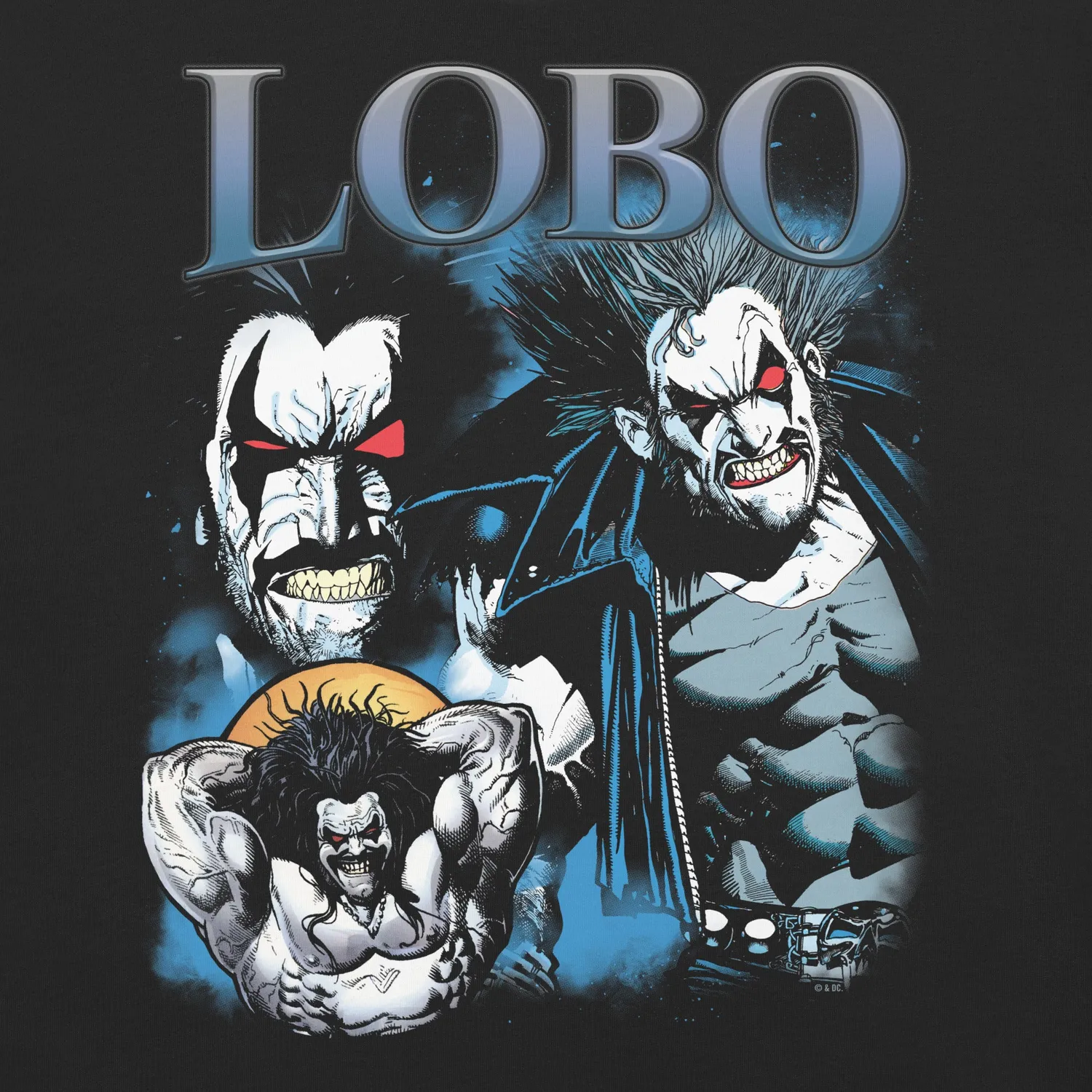 Batman LOBO Heartthrob Comfort Colors T-shirt T-skjorte unisex