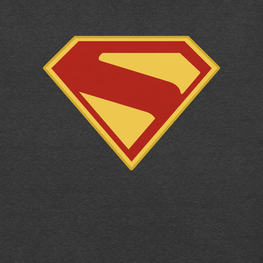 Batman Superman 2025 S-Shield T-skjorte True Royal