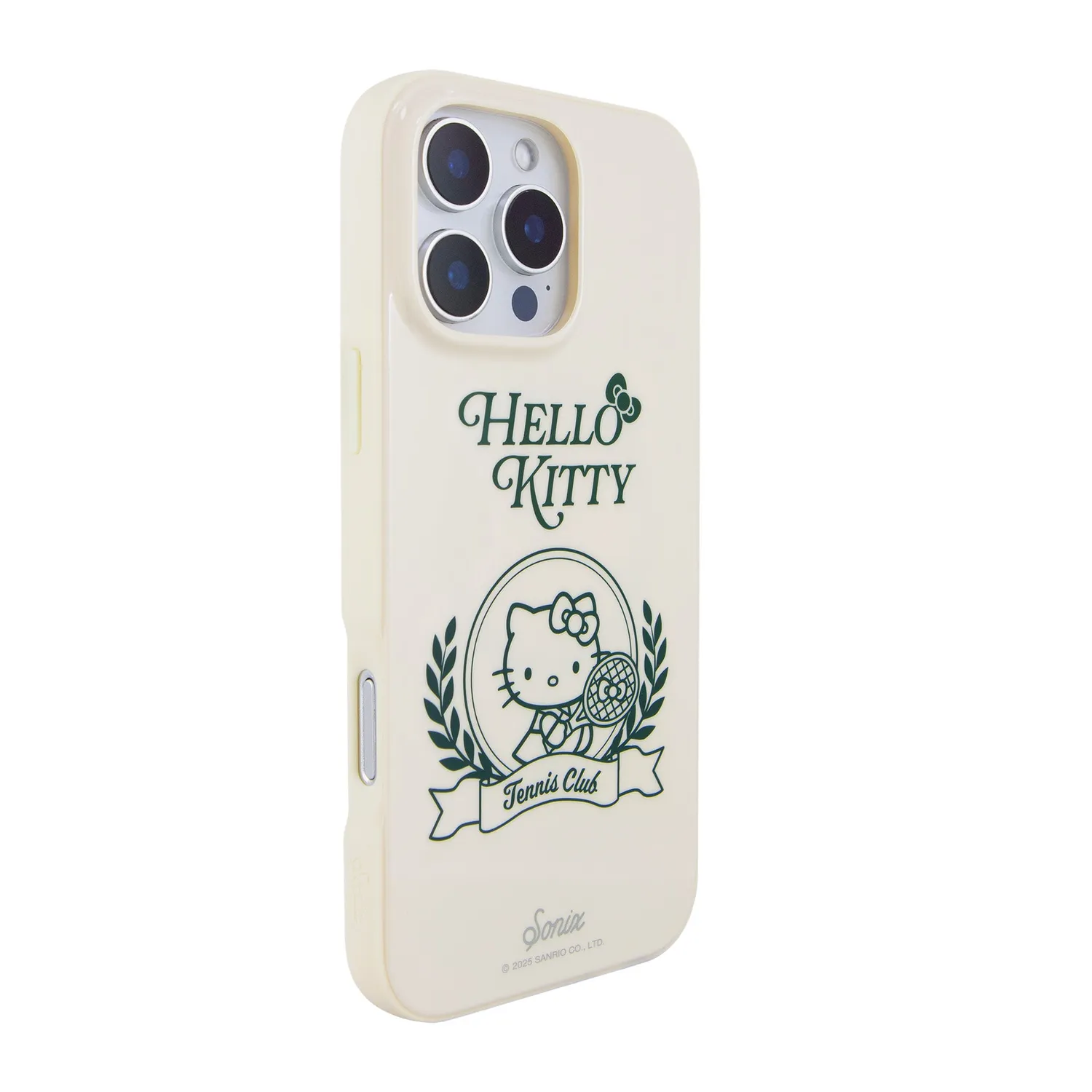 Hello Kitty x Sonix Tennis Club iPhone 16 Pro Max deksel beige MagSafe