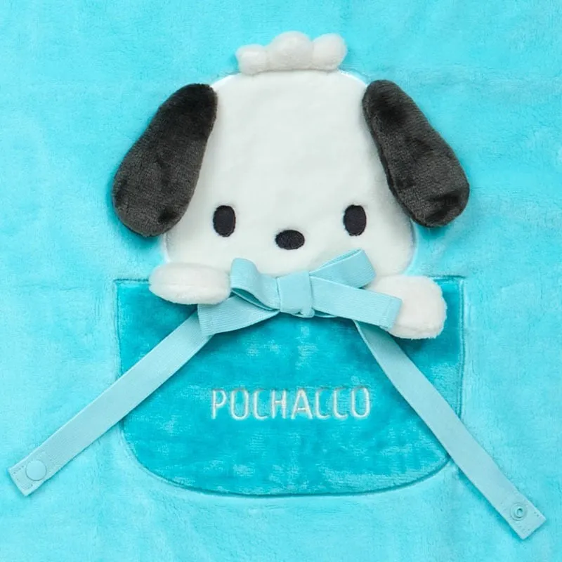 Pochacco 2-in-1 Cozy Lap Blanket pledd pute og sjal