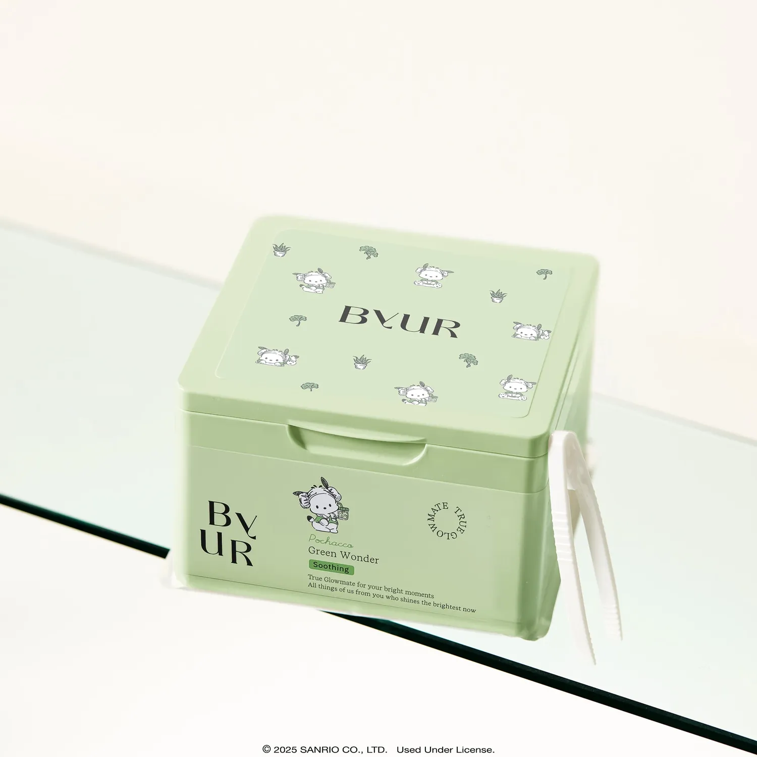 Hello Kitty Sanrio K-Spa Edition Pochacco Green Wonder Daily Aqua Serum Mask