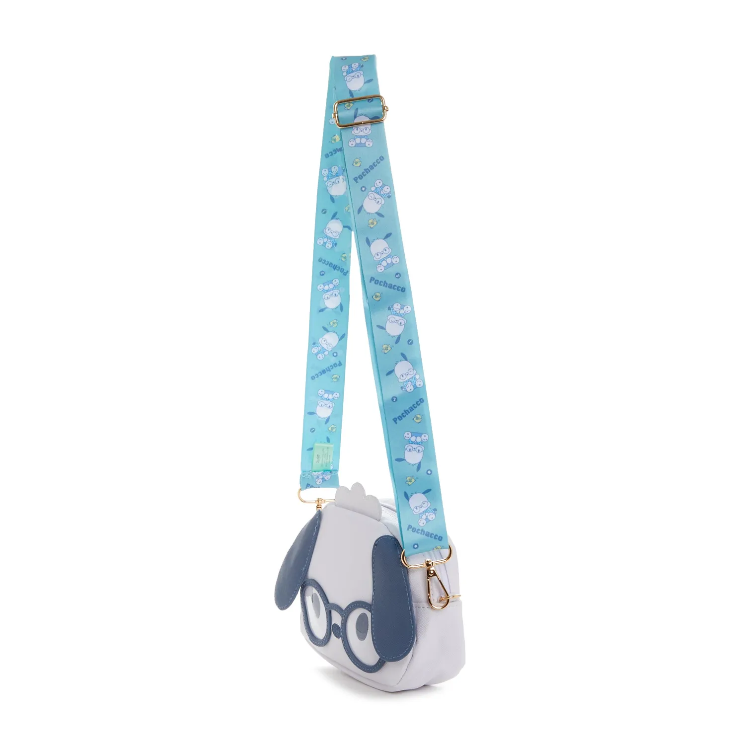 Hello Kitty Pochacco Mini Crossbody Bag (Glasses Series) veske grønn