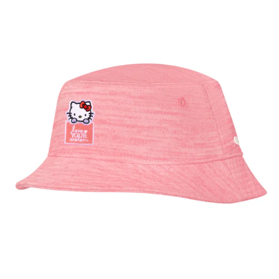 Hello Kitty x Love Your Melon Speckled Hero bøttehatt rosa UPF 50+