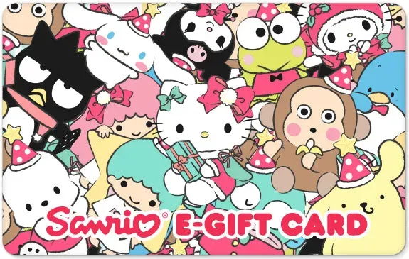 Hello Kitty Sanrio Online Holiday Party e-gavekort $25