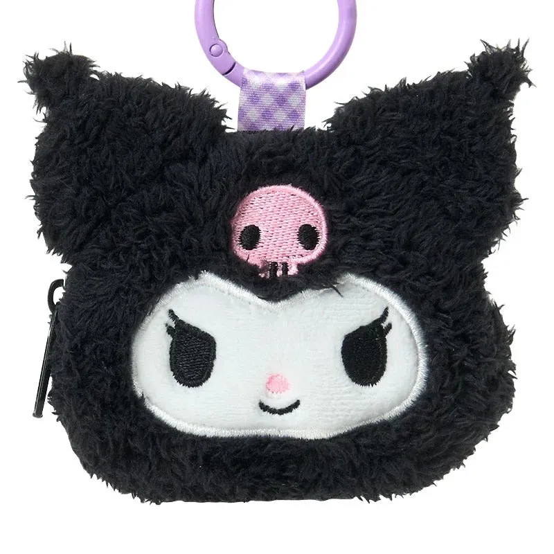 Hello Kitty Kuromi plysjpung med karabinkrok