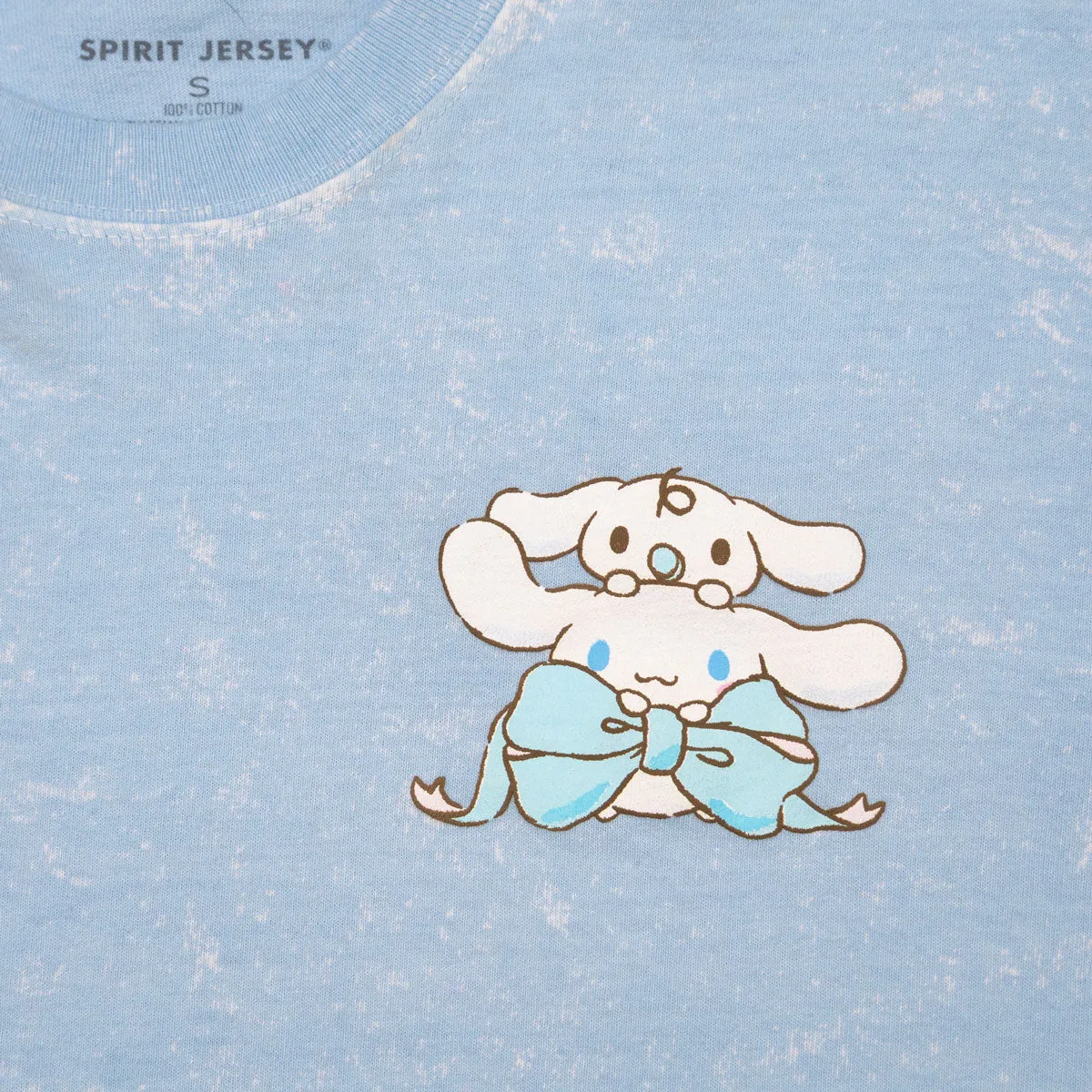 Hello Kitty Cinnamoroll x JapanLA Ribbons Cropped Spirit Jersey genser blå