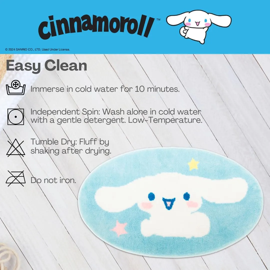 Hello Kitty Cinnamoroll Plush Bathroom Mat bomulls-badematte