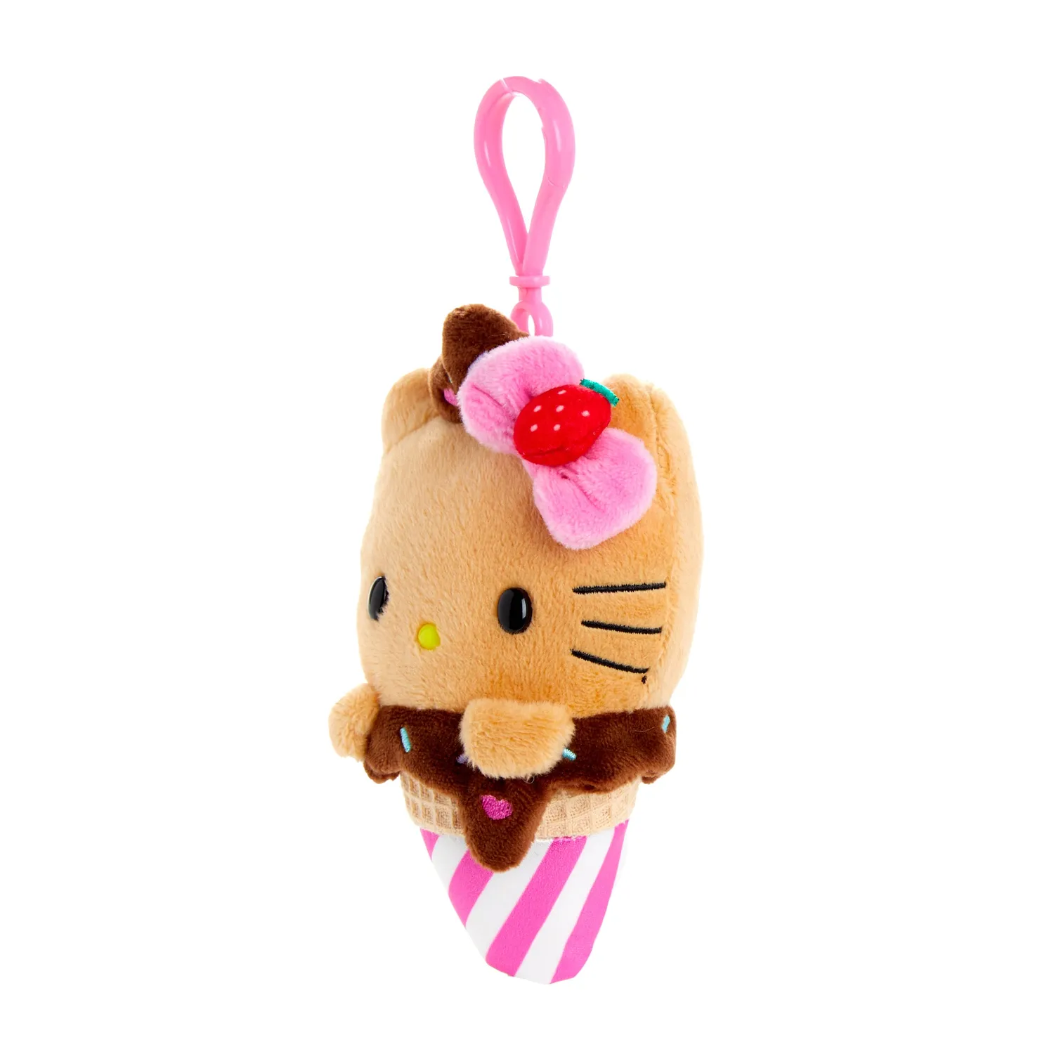 Hello Kitty Ice Cream Treat Series Mocha kosedyrklips