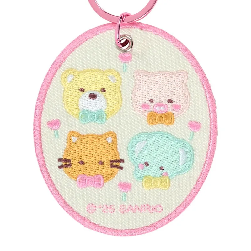 Hello Kitty Sanrio Character Award Series Cheery Chums nøkkelring brodert
