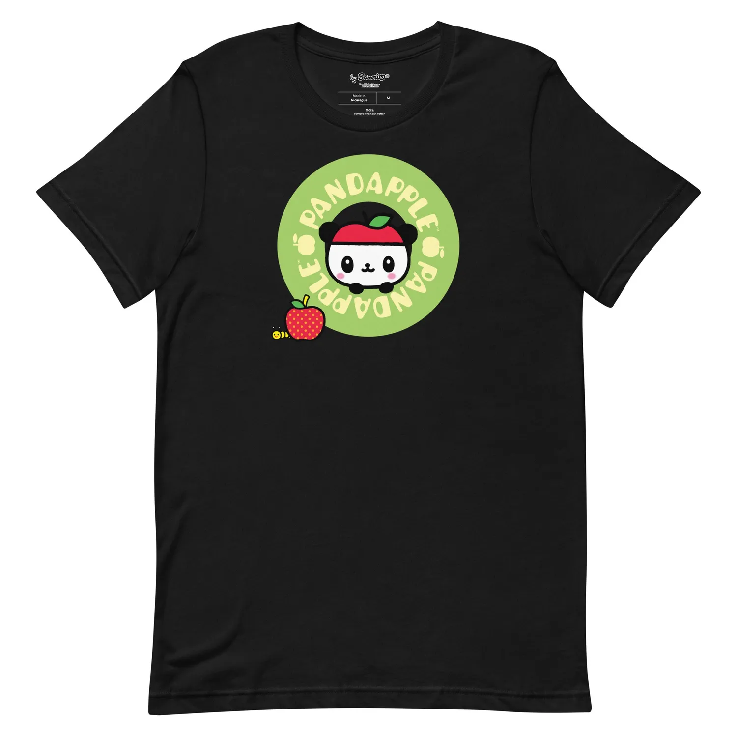Hello Kitty Pandapple Green Logo t-skjorte Yellow bomull
