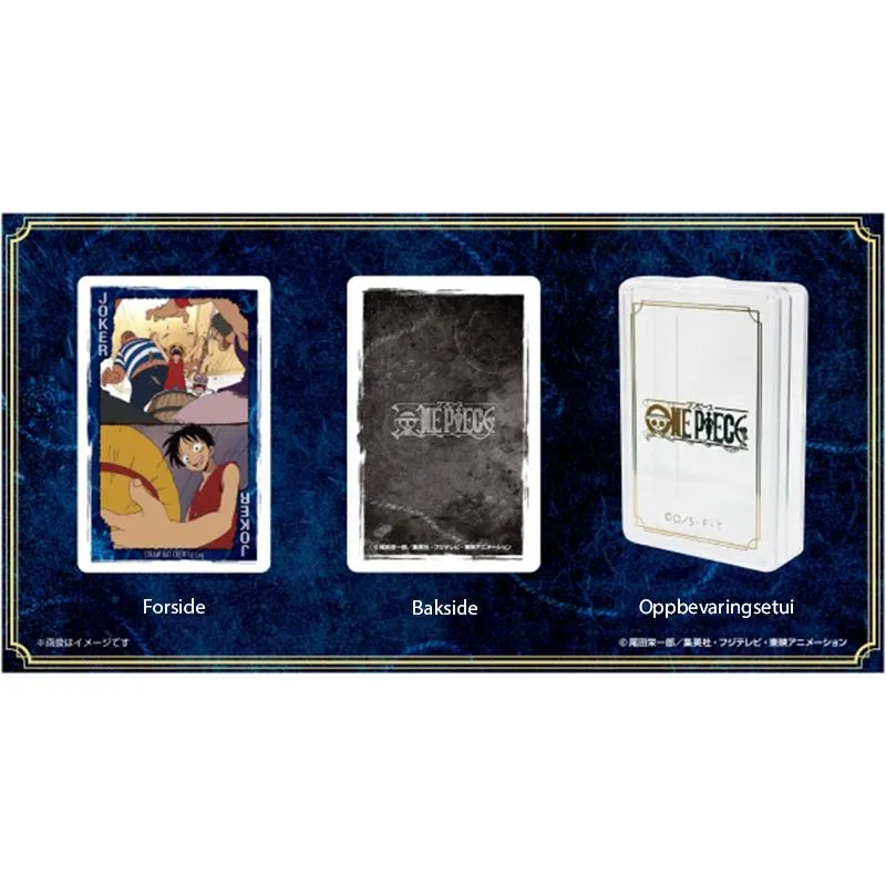 Neo Tokyo One Piece Playing Cards Strawhat Crew Ver. 1st Log spillekort