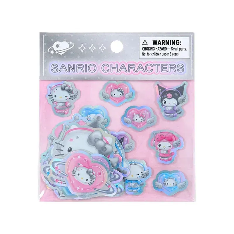 Sanrio Tokimeki Planet klistremerker 24 stk holografiske