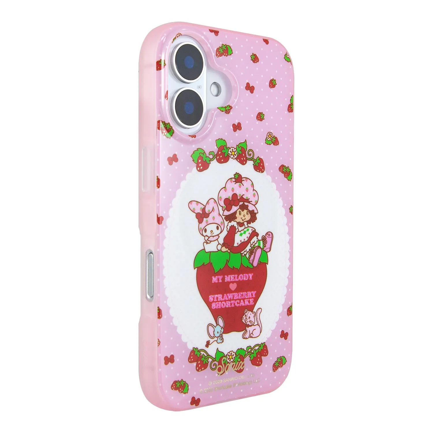Sonix My Melody x Strawberry Shortcake iPhone-deksel rosa