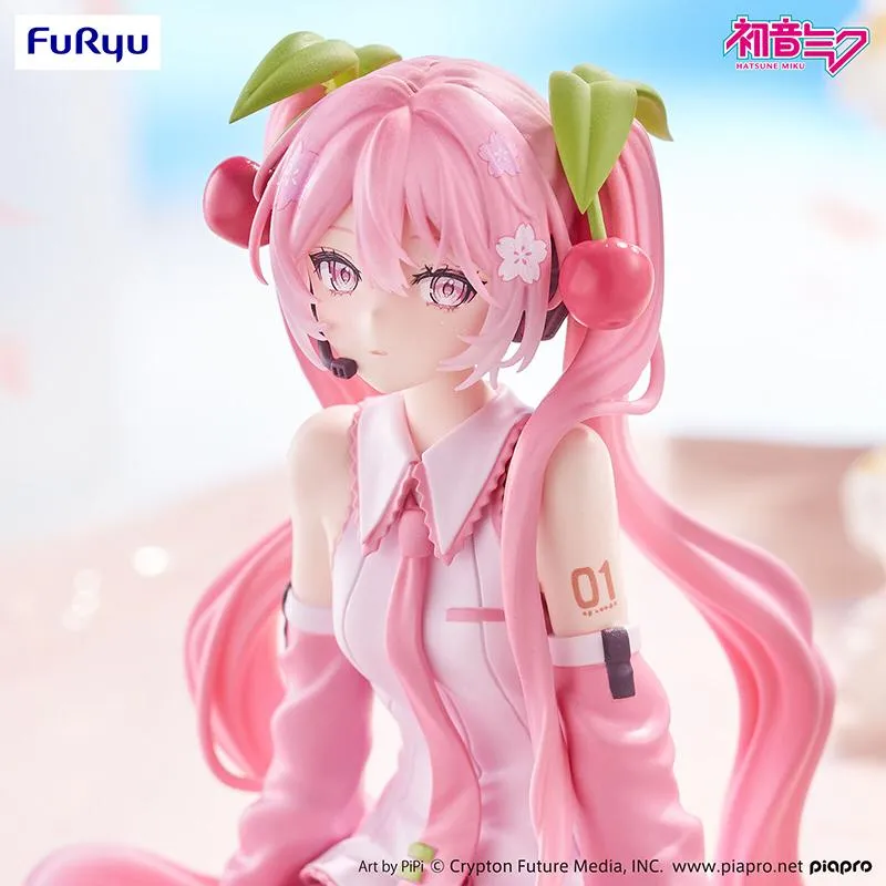 Vocaloid Sakura Miku Noodle Stopper-figur 2026 14 cm PVC
