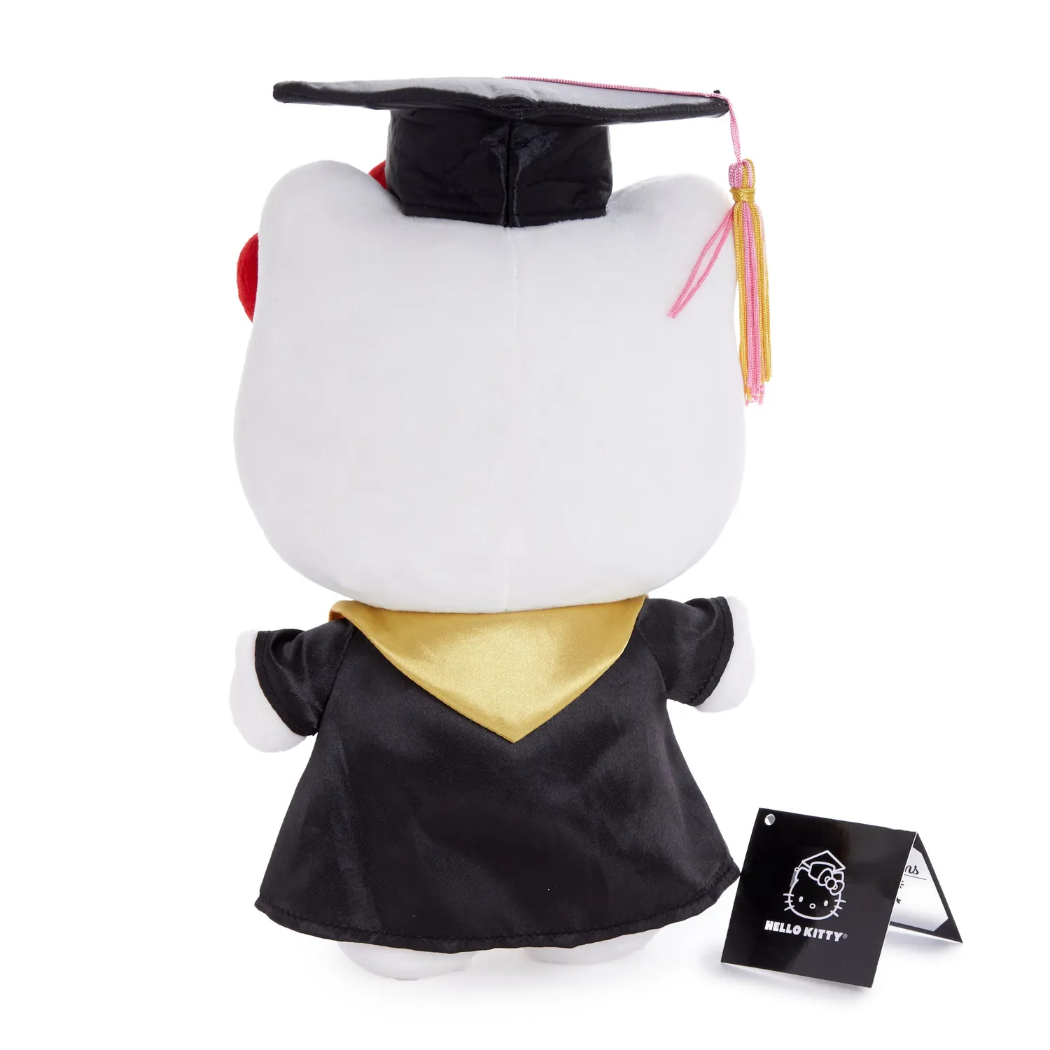 Hello Kitty 9" Cap and Gown Graduation Plush bamse gull