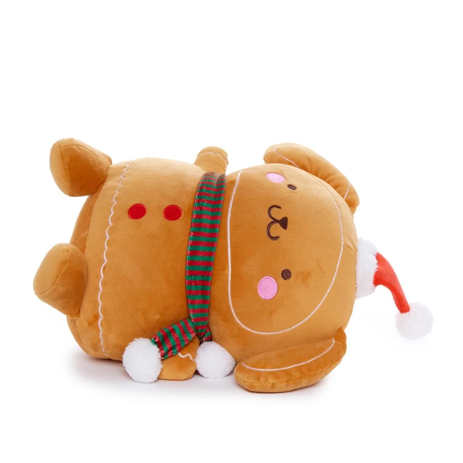 Hello Kitty Holiday Gingerbread Friends Pompompurin 12" Plush julebamse