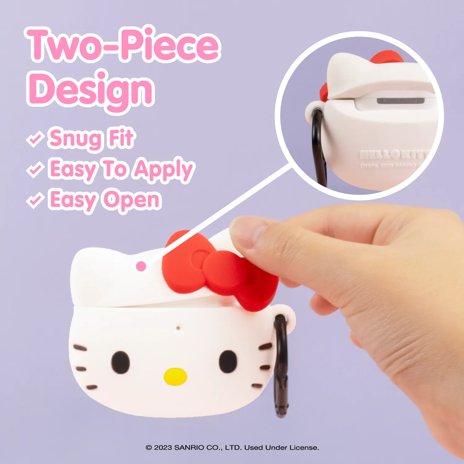 Hello Kitty AirPods Case deksel 1./2. gen