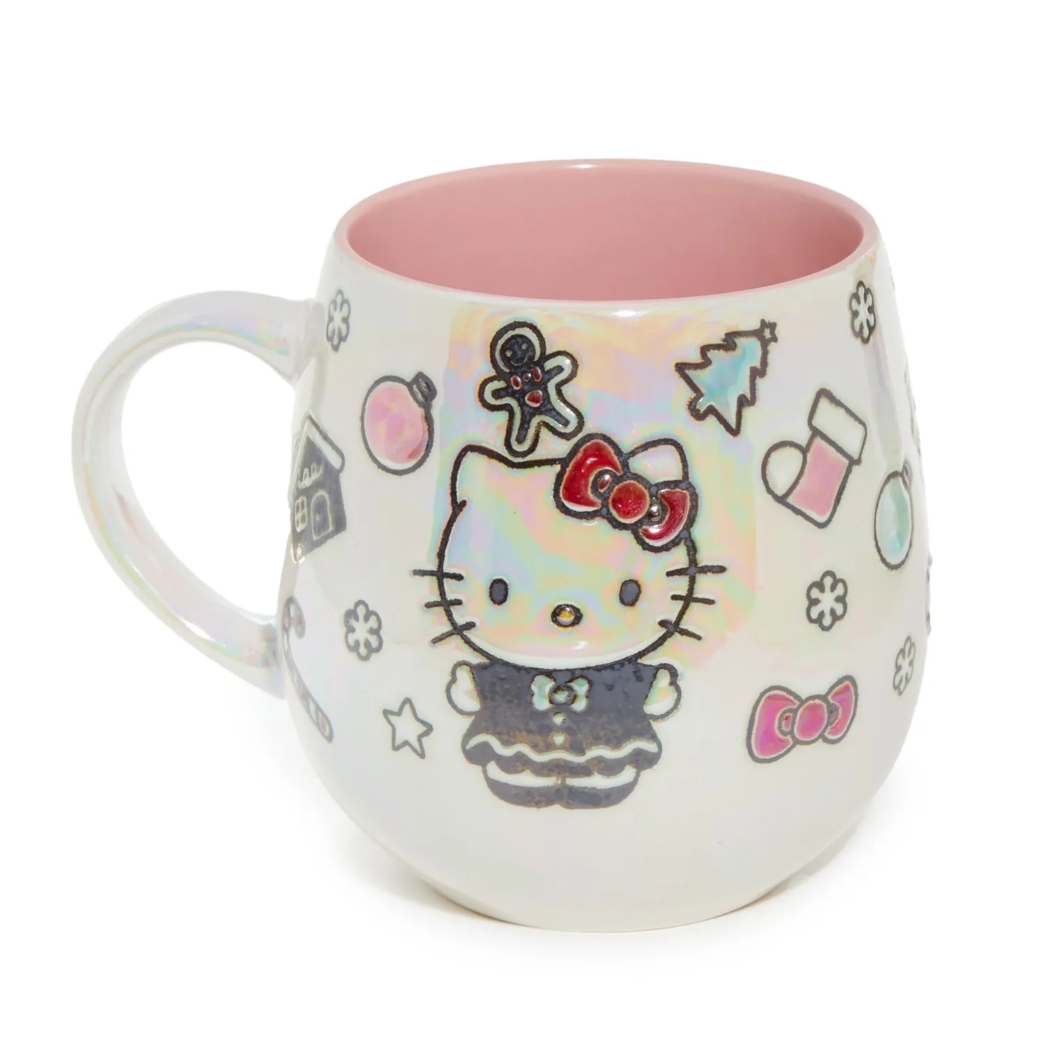 Hello Kitty Holiday Cheer Ceramic Mug Gift Set krus 2 stk håndmalt