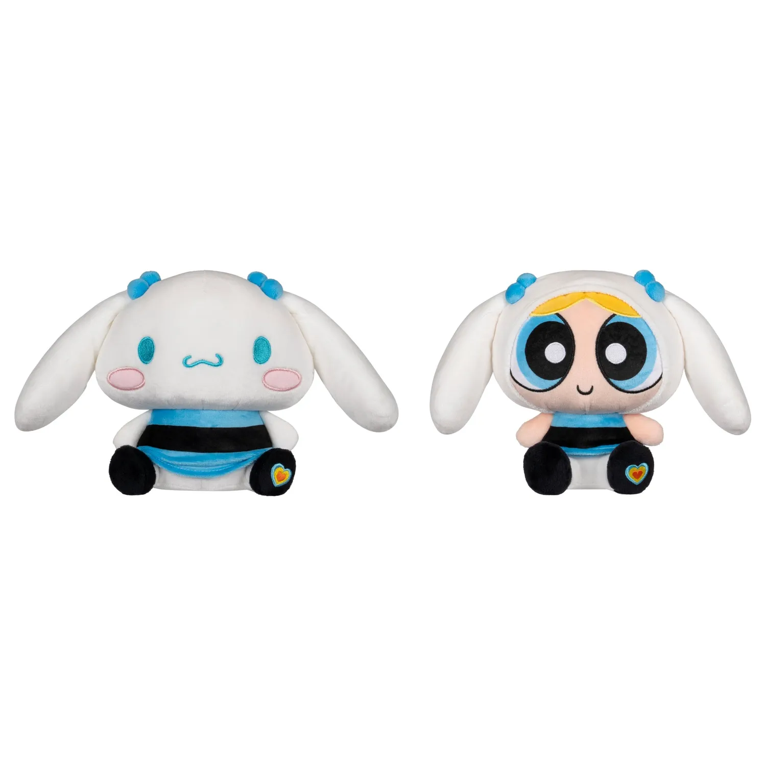 Hello Kitty Powerpuff Girls kosedyrsett Hello Kitty & Blossom 20 cm
