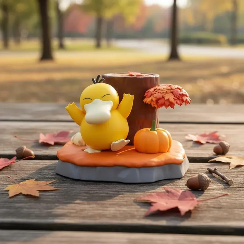 Neo Tokyo Pokémon Psyduck Nature Adventure Series-figur 7 cm PVC