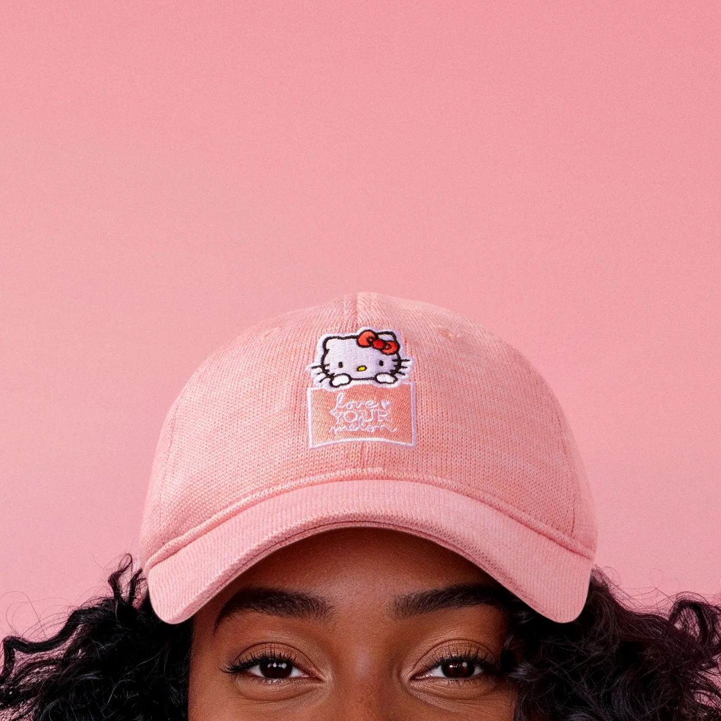 Hello Kitty x Love Your Melon Speckled Hero Cap caps rosa UPF 50+