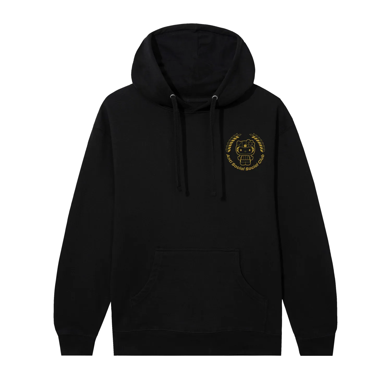 Anti Social Social Club x Hello Kitty World Champ hettegenser svart XS–2XL