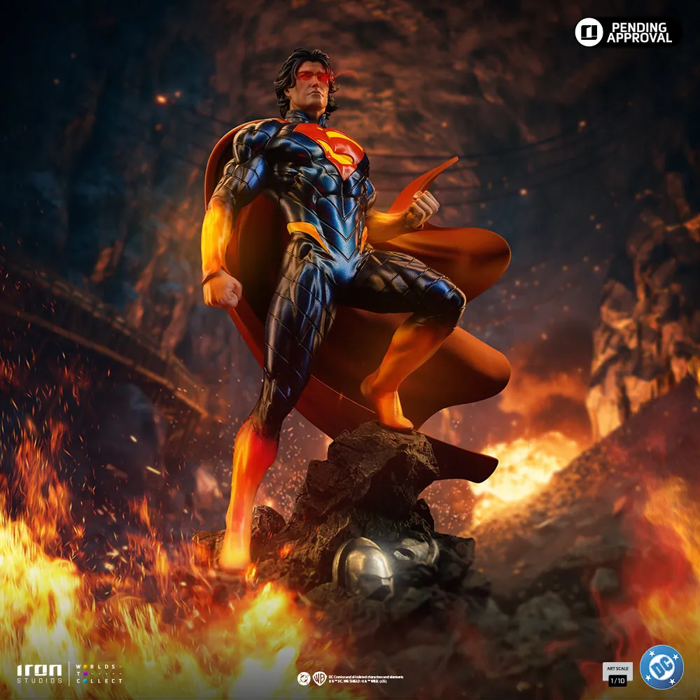 Absolute Superman 1:10 Art Scale Statue statue håndmalt