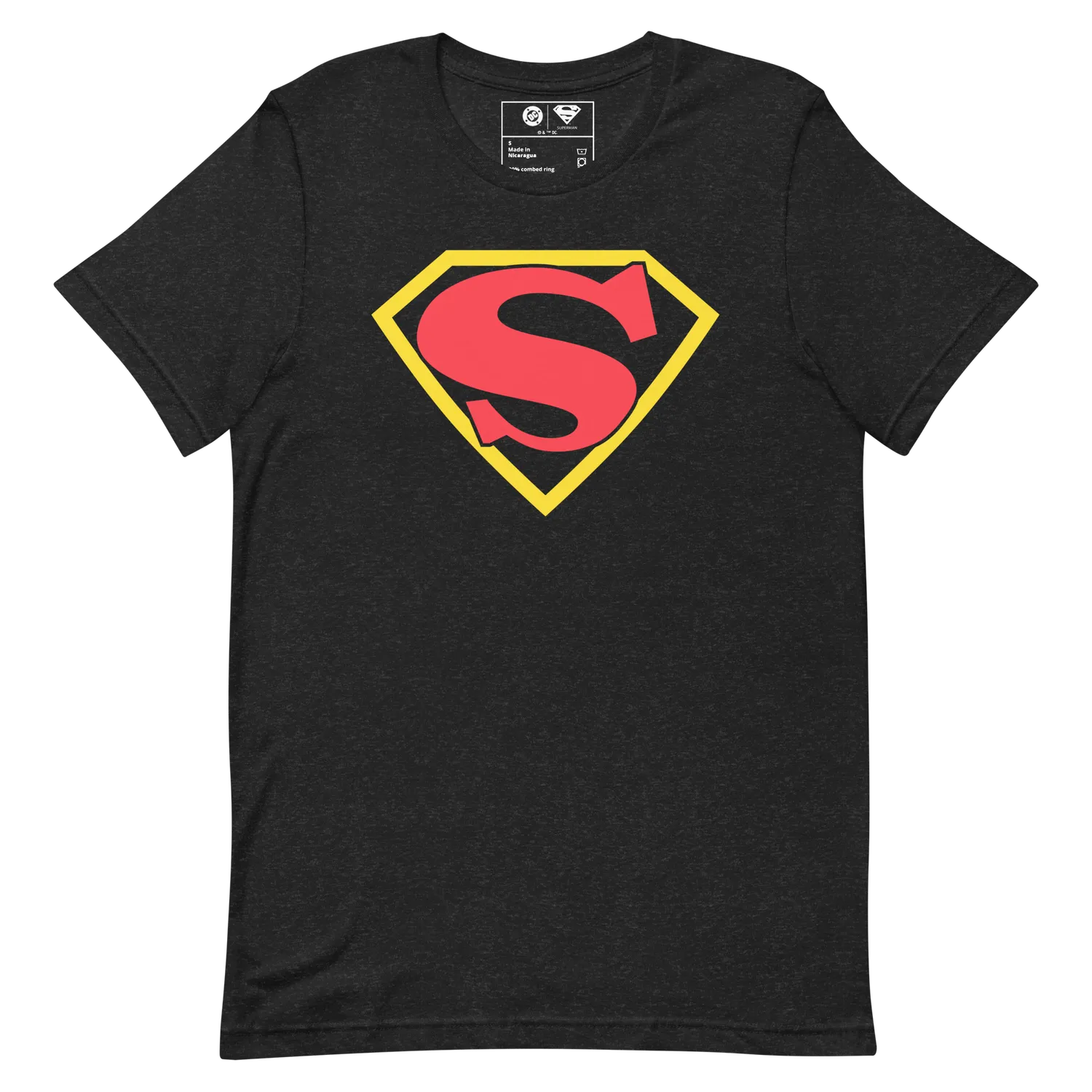 Superman Golden Age S-Shield t-skjorte True Royal bomull