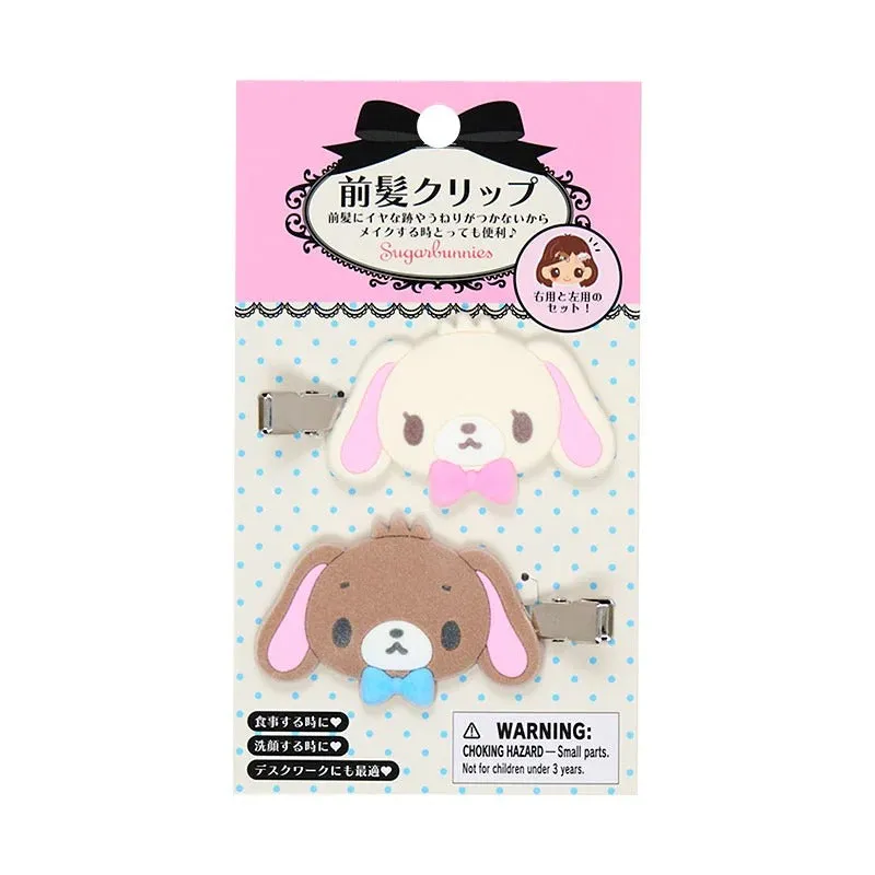 Hello Kitty Sugarbunnies Besties hårspenner 2 stk fløyelsaktig