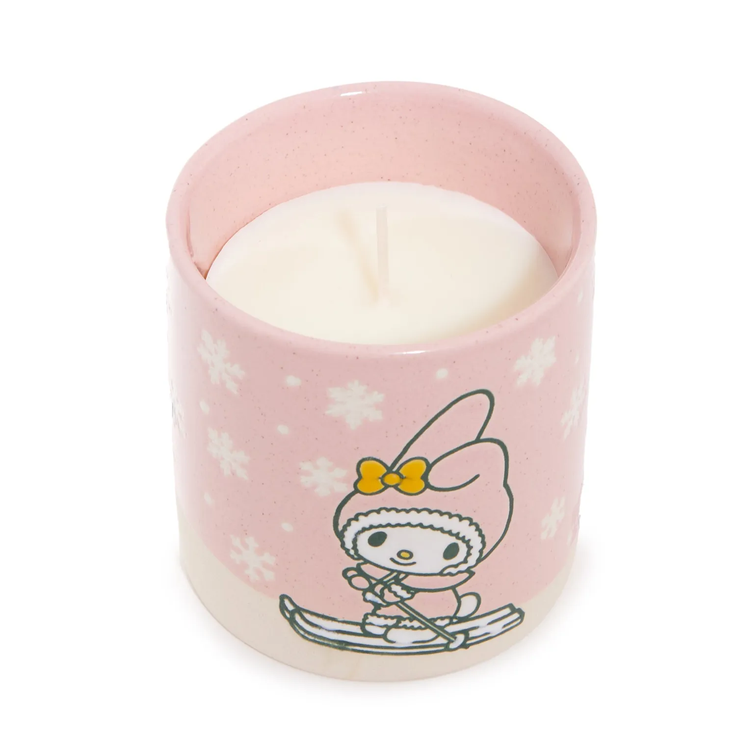 My Melody Holiday Ski keramikklys med juleduft 8 oz