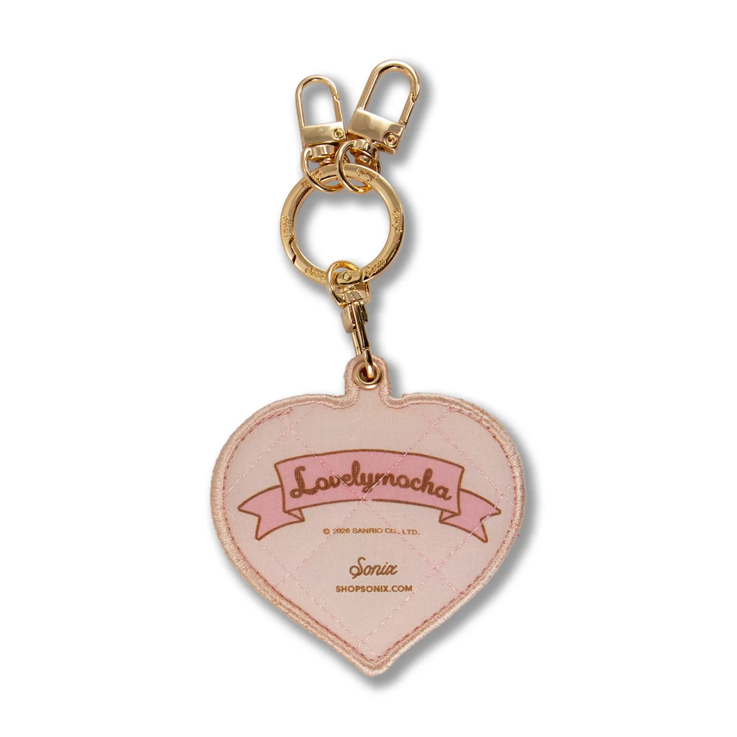 Hello Kitty Lovelymocha x Sonix AirTag-nøkkelring med skjult lomme