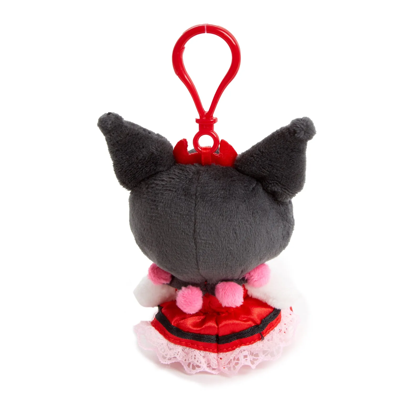 Hello Kitty Strawberry Treat Kuromi Plush Mascot Clip kosefigur