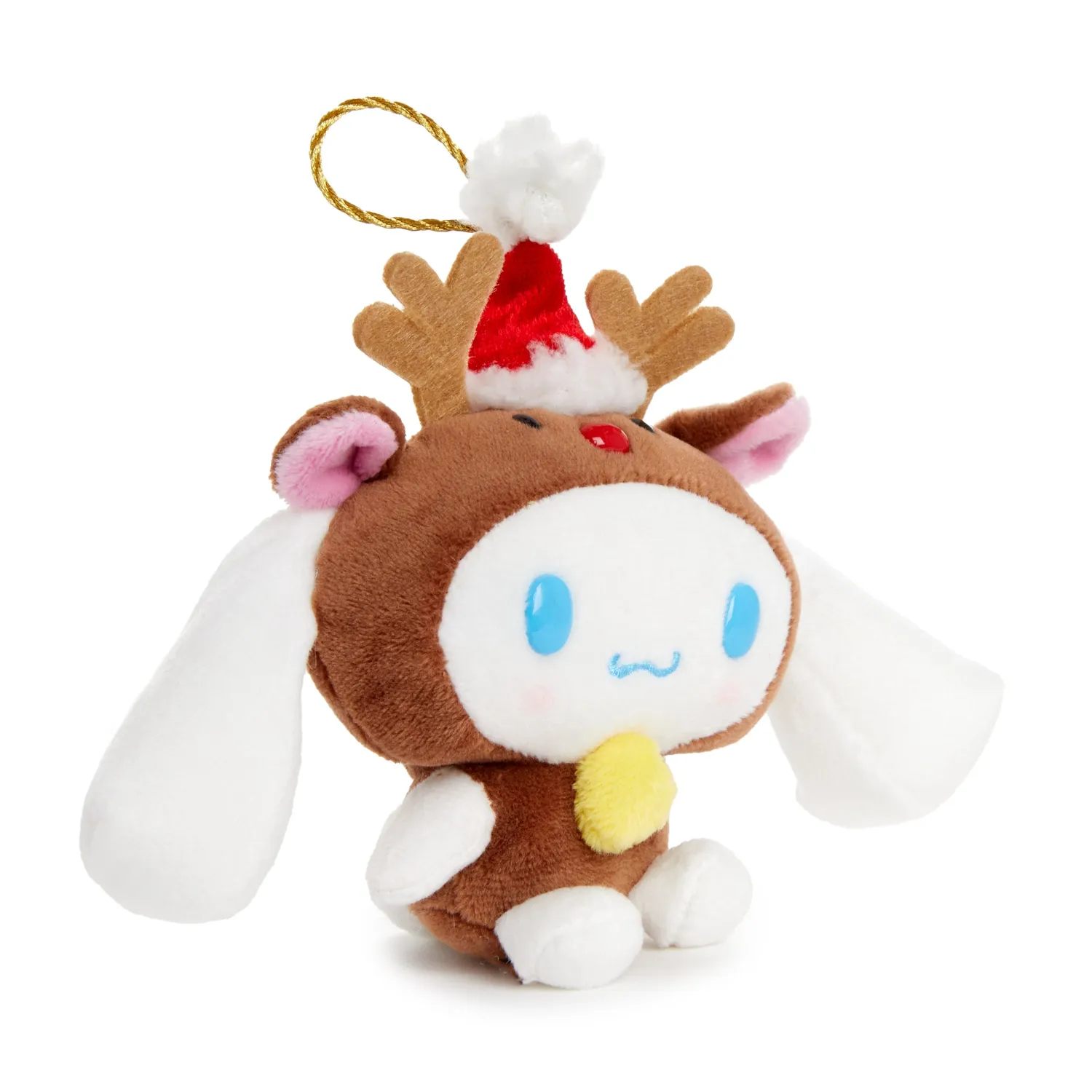 Hello Kitty Cinnamoroll Plush Reindeer Ornament juletrepynt