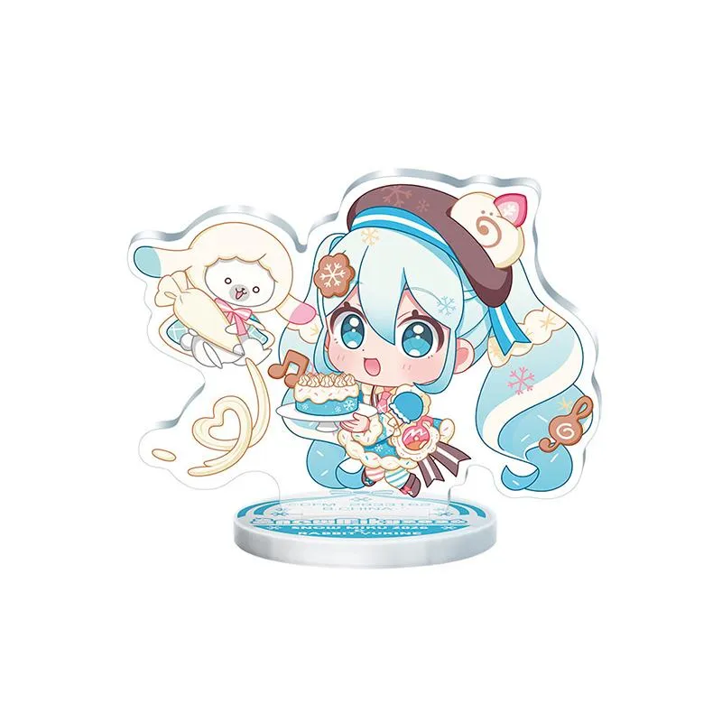 Neo Tokyo Vocaloid Hatsune Miku & Friends Random Mini-Figure nøkkelring eller stativ