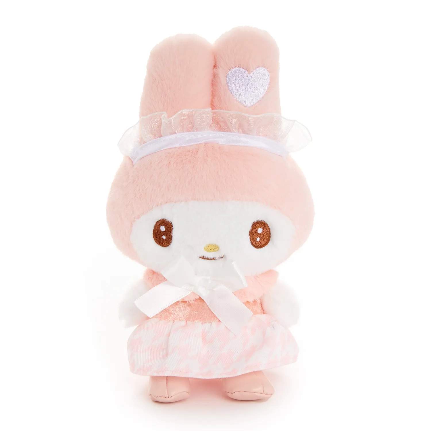 Hello Kitty My Melody Plush Mascot Charm kosedyranheng med volanger
