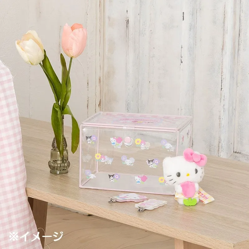 Hello Kitty Cinnamoroll Plush Mascot Keychain kosedyr nøkkelring pastellruter