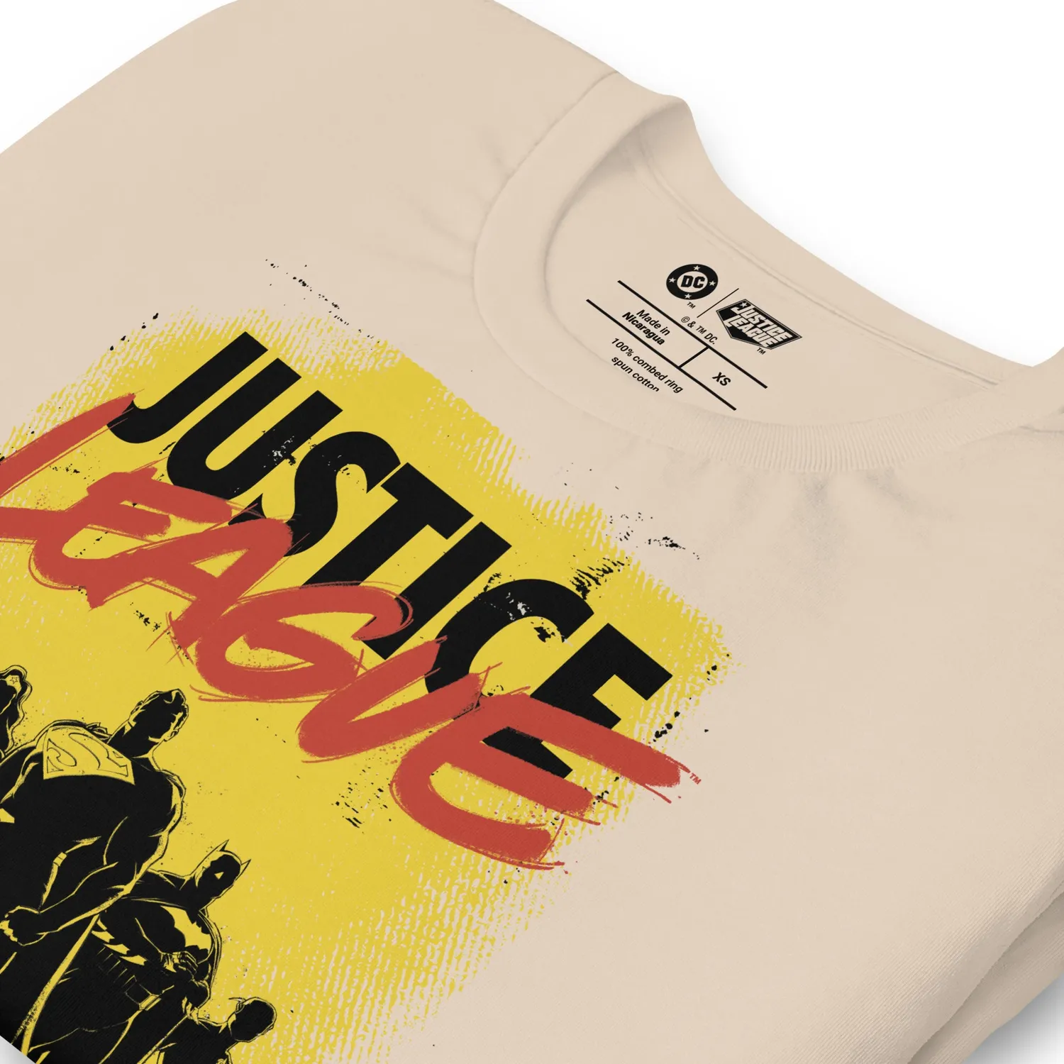 Justice League World's Greatest Super Heroes T-skjorte bomull