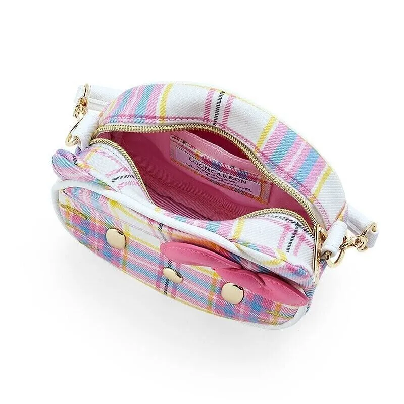 Hello Kitty Dress Tartan 2-Way Crossbody Bag veske ull