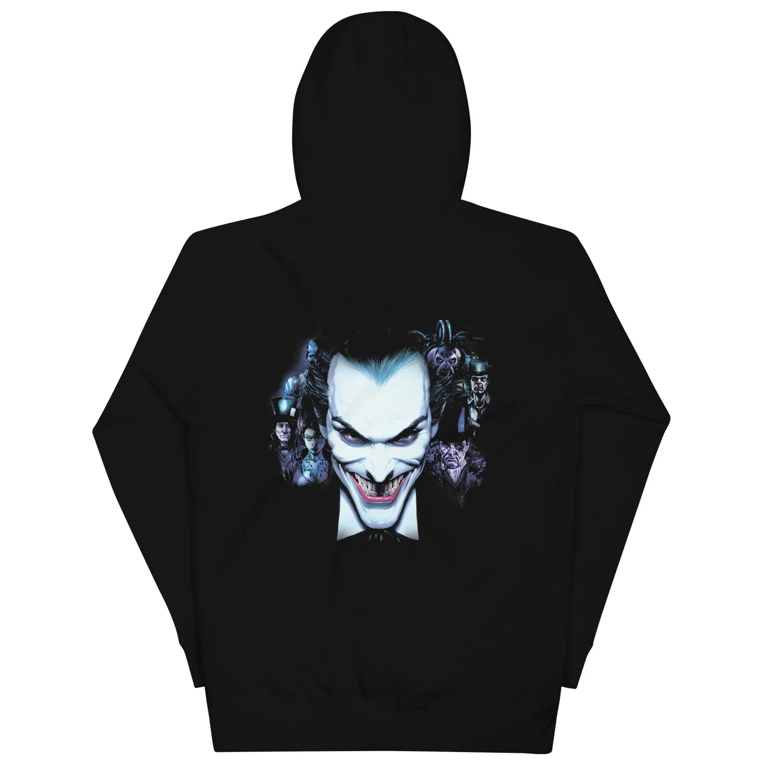 Batman Super-Villains hoodie S–3XL fleecefôret