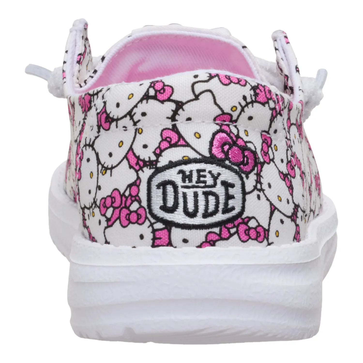 Hello Kitty x HEYDUDE Wendy slip-on sko for barn, multicolor