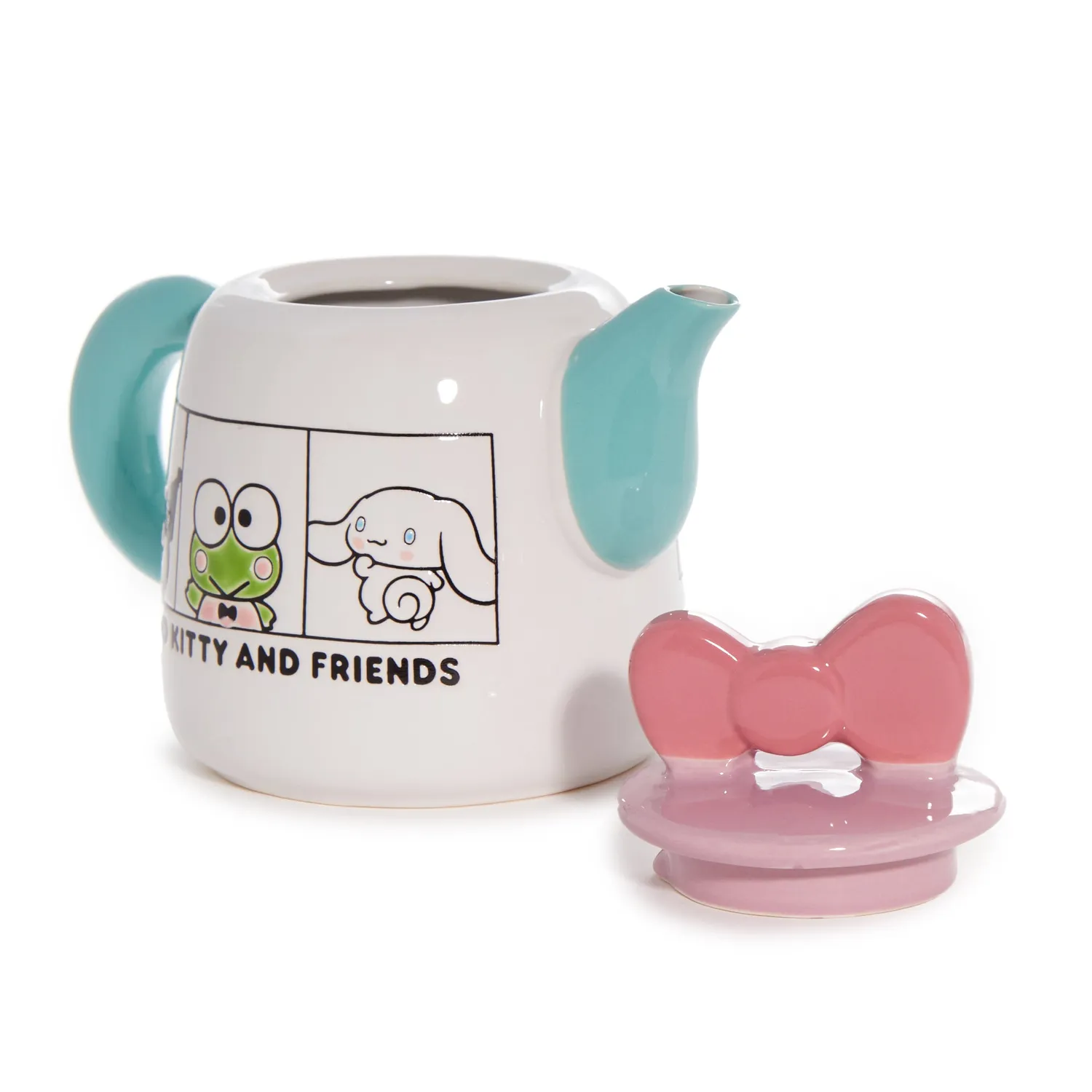 Hello Kitty and Friends keramisk tekanne 1,1 l håndmalt