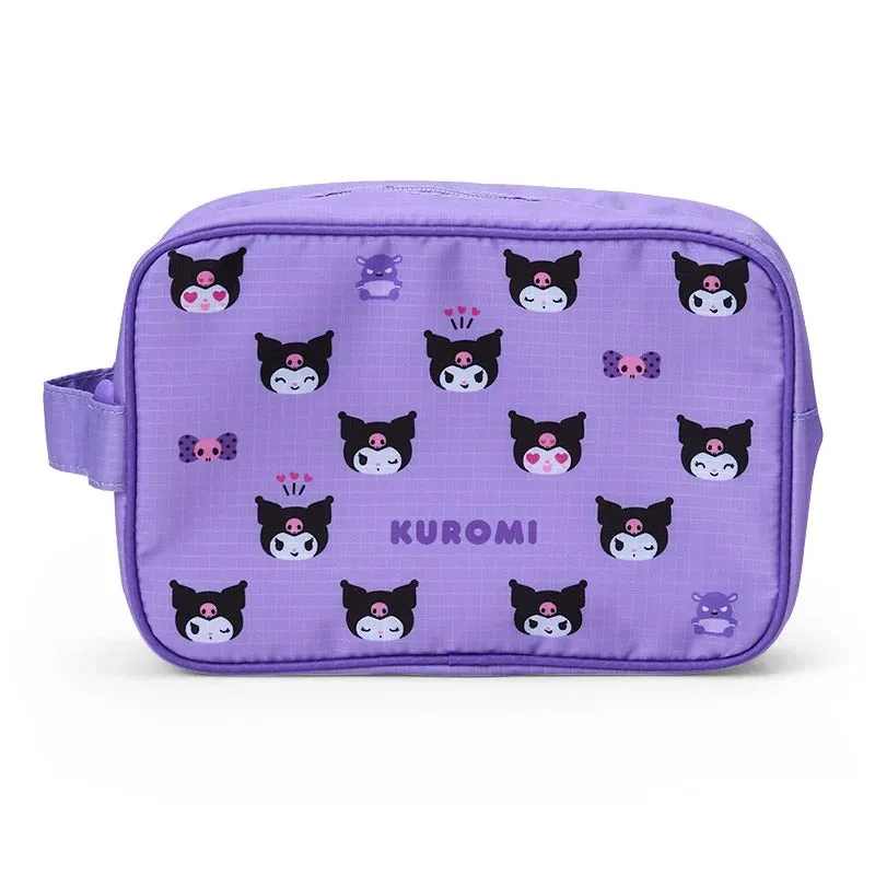 Hello Kitty Kuromi 2-pc Travel Pouch Set reisevesker