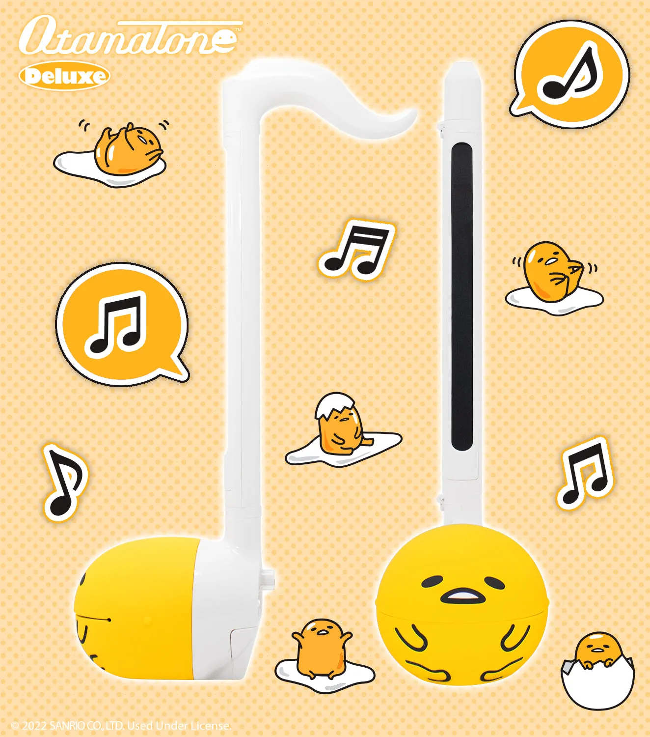 Hello Kitty Gudetama Otamatone Deluxe musikalsk leketøy