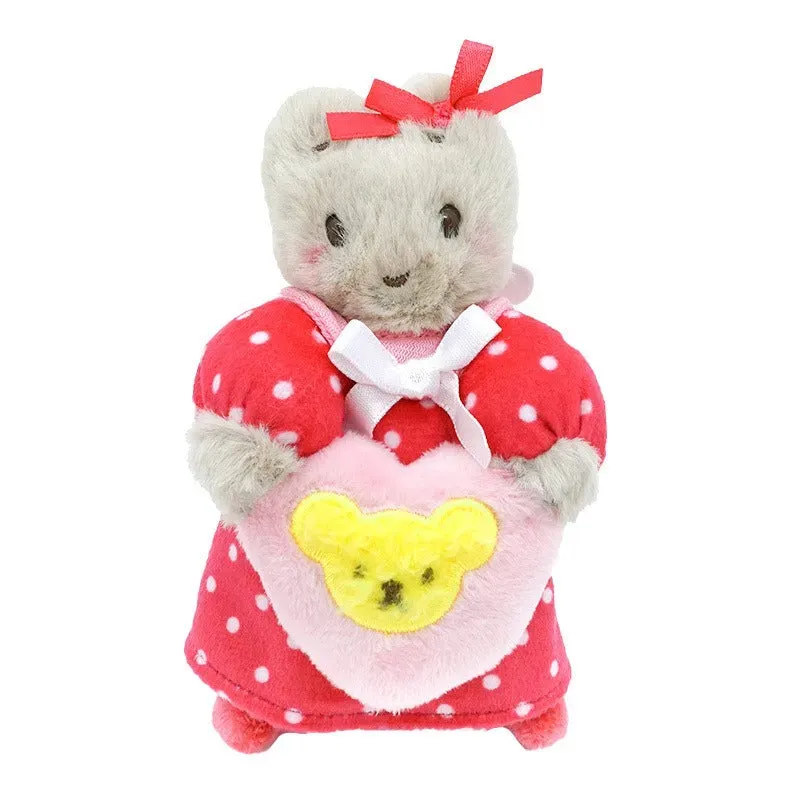 Marroncream Teddy Friend Series brosje 5 tommer