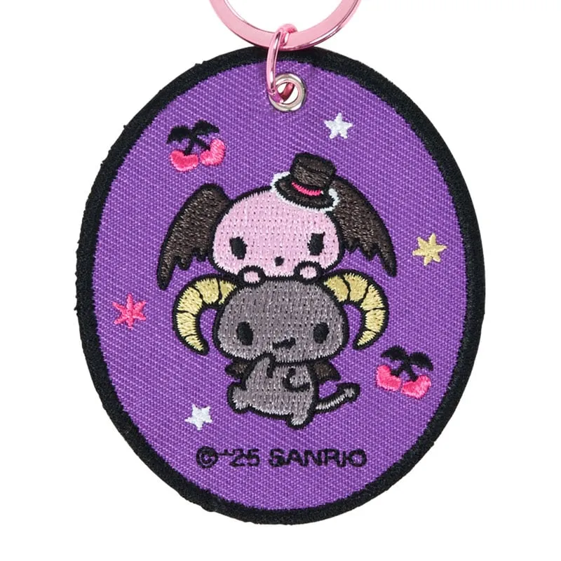 Hello Kitty Lloromannic Mascot Badge Keychain nøkkelring