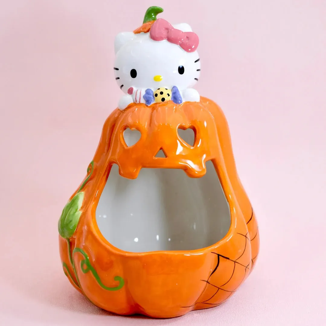 Hello Kitty Big Mouth Pumpkin keramisk godteskål Halloween
