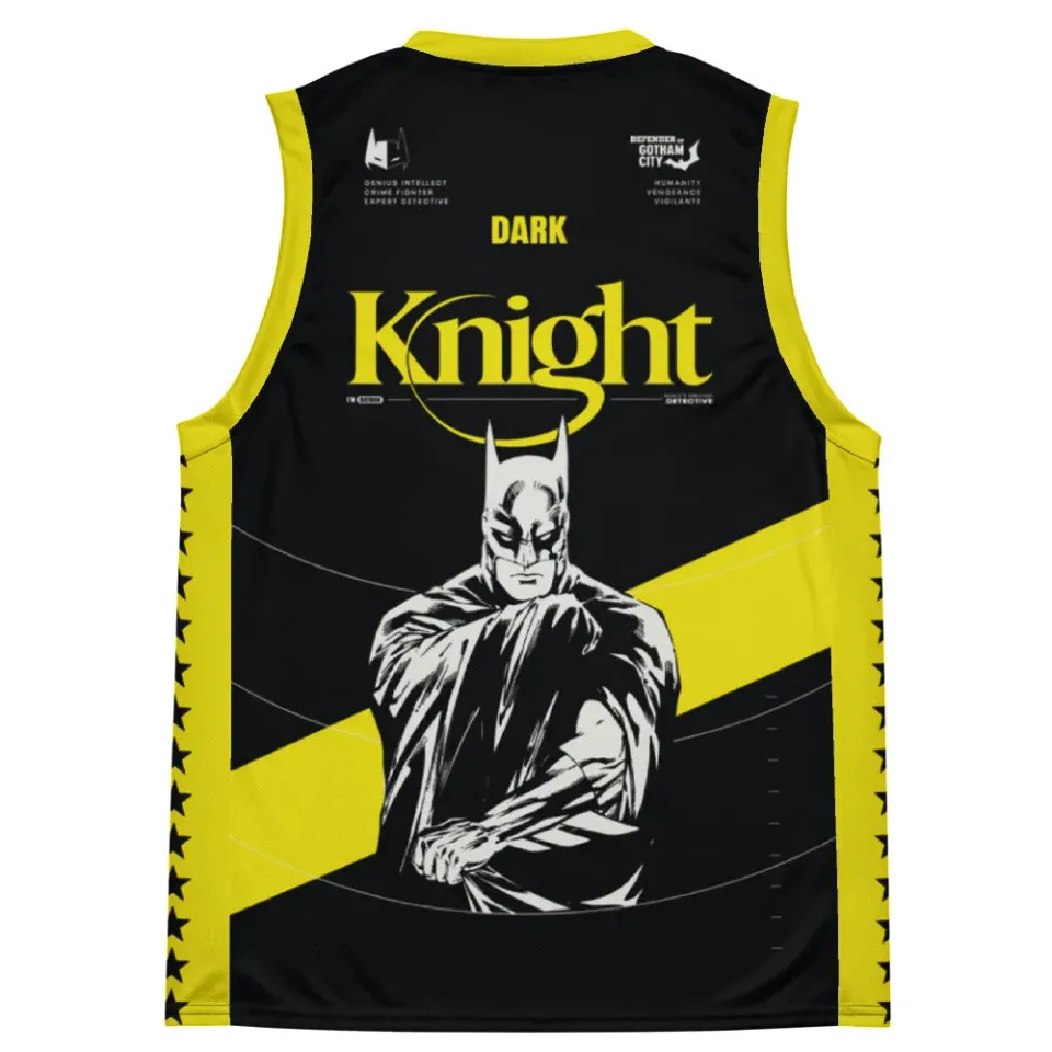 Batman The Dark Knight basketballtrøye unisex fukttransporterende