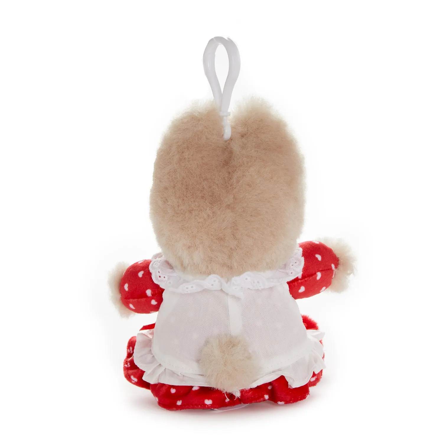 Hello Kitty Marroncream Plush Mascot Clip kosebamse