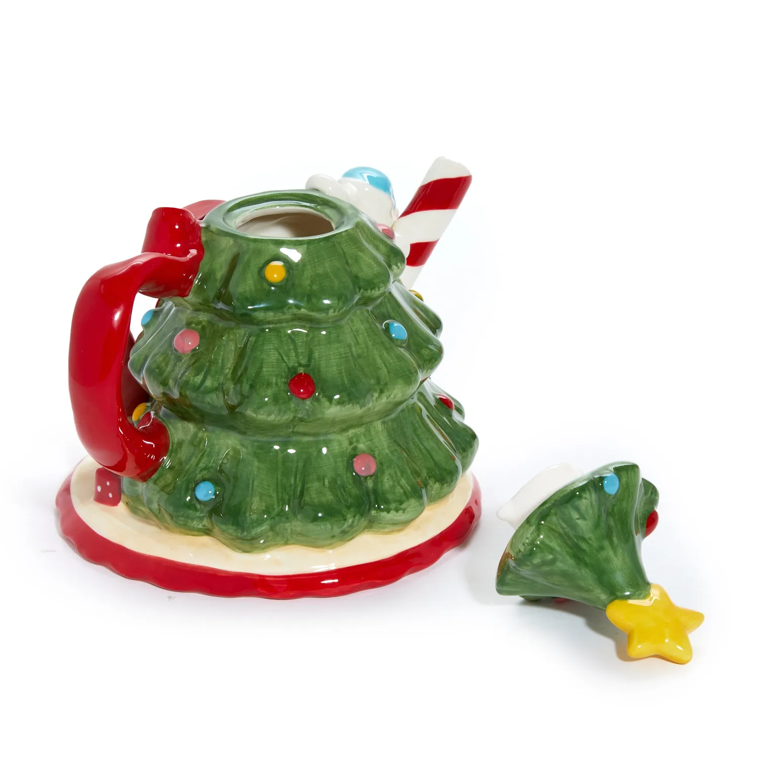 Hello Kitty and Friends Ceramic Holiday Tree tekanne i steingods
